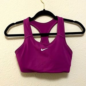 Purple Nike sports bra!